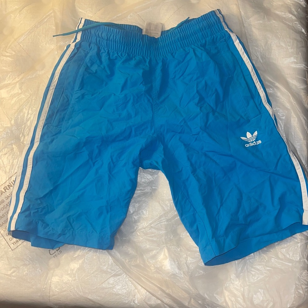 Adidas swimming trunks size small good condition